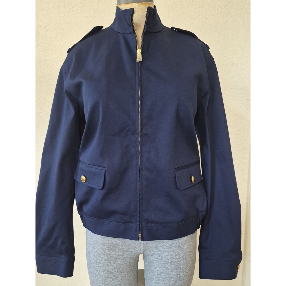 W By Worth Military Style, Zip Up Jacket SZ Medium